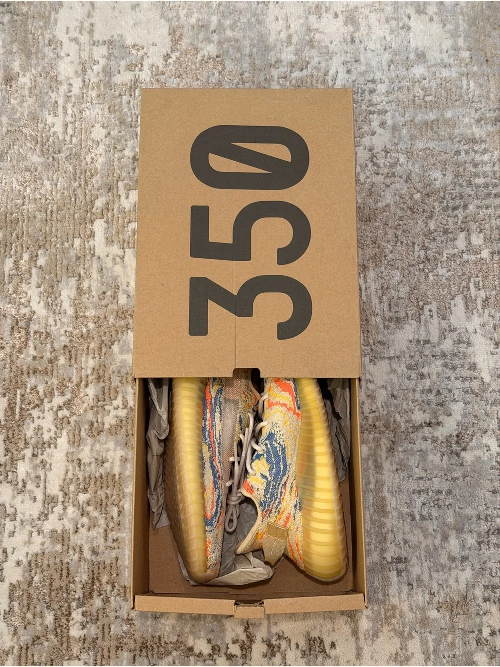 NEW adidas Yeezy Boost 350 V2 MX Oat GW3773 Multicolor Low Top Sneakers US 10